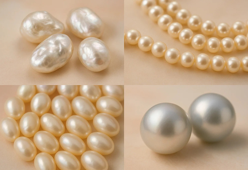 انواع مروارید آب شیرین و پرورشی