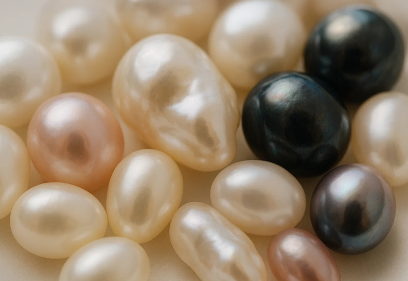 ویژگی‌های ظاهری مروارید