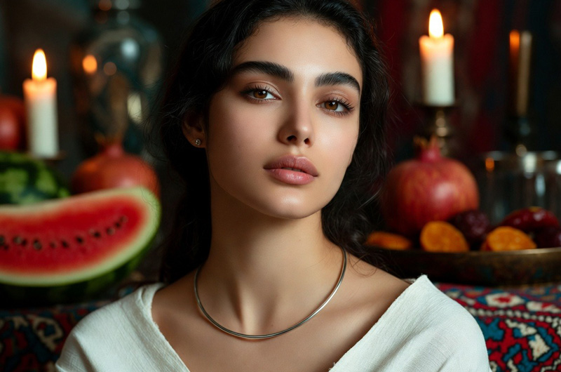 هدیه شب یلدا برای عروس چی بخریم؟ چرا گردنبند نقره بهترین انتخاب است؟