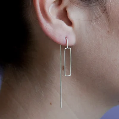 گوشواره نقره پارلا کد 0622