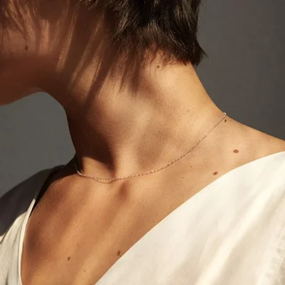 زنجیر نقره زریس کد 0402