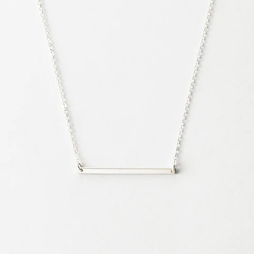 گردنبند نقره لاین کد 0505