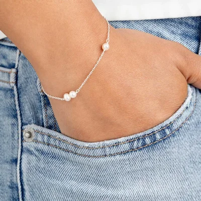 دستبند مروارید مارورا کد 0312